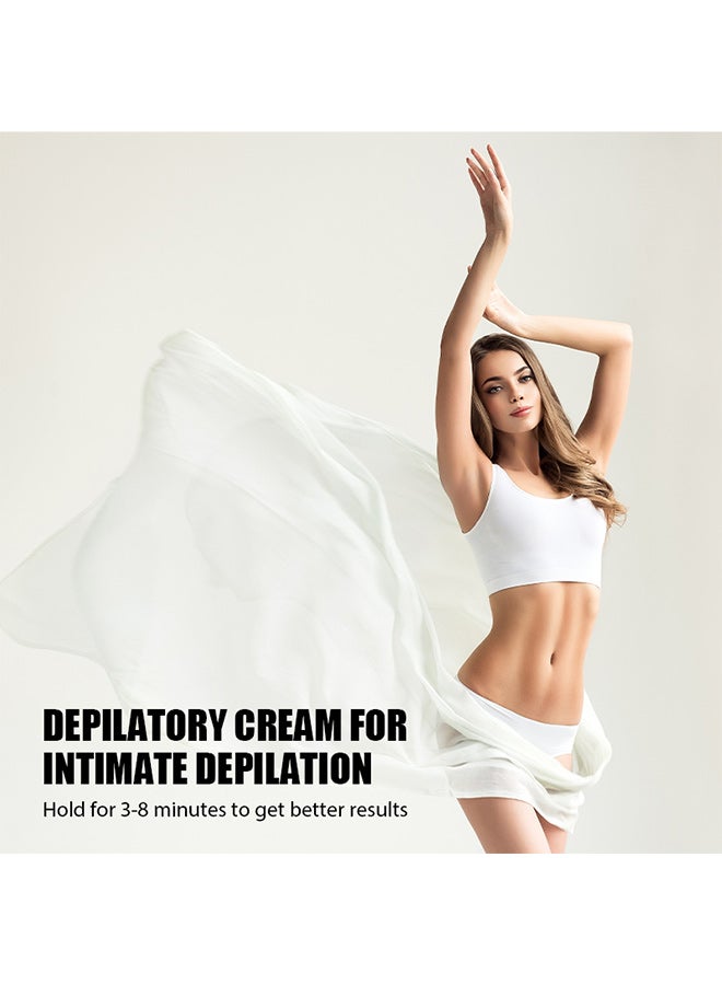 روزينو كريم إزالة الشعر كريم إزالة الشعر العام للجسم كله لإزالة جذور شعر الإبط والساقين الخاصة للنساء. - Image 2