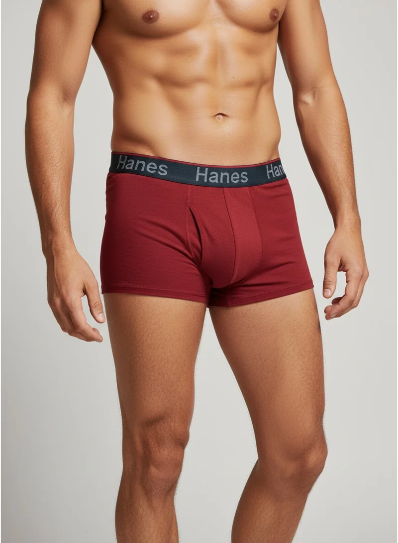 Hanes  Hanes Mens Comfort Flex Fit Moisture Wicking Boxer Brief Underwear for Men | Best Price UAE