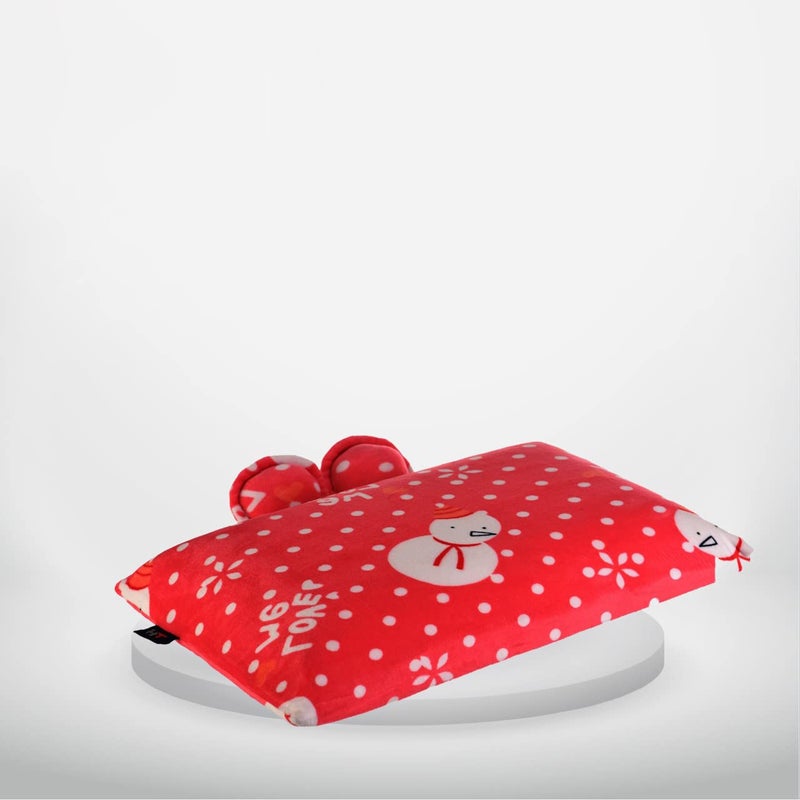 HT Toddler Pillow - Pink Decorative Pillow Plush Deligful Shape for Kids - Image 1