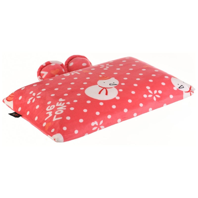 HT Toddler Pillow - Pink Decorative Pillow Plush Deligful Shape for Kids - Image 3