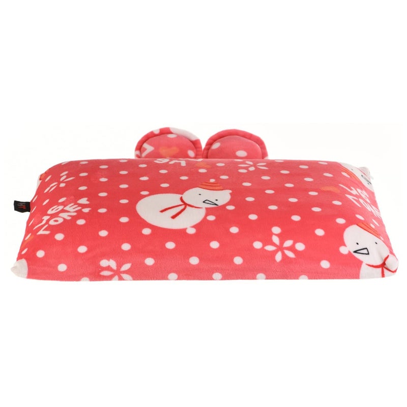 HT Toddler Pillow - Pink Decorative Pillow Plush Deligful Shape for Kids - Image 2