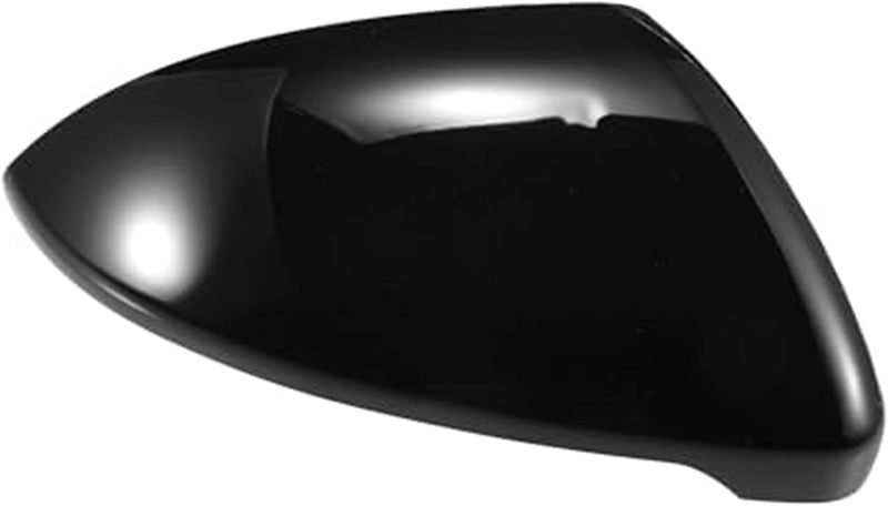 QASULER Gloss Black Right Side Mirror Cover for Volkswagen Golf MK7 - Image 1