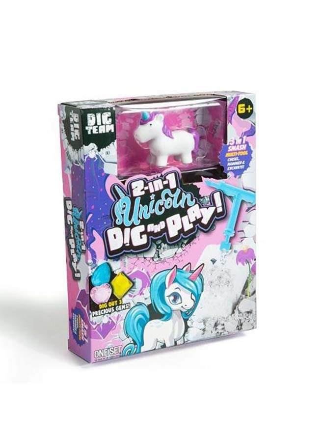 RMS 2 In 1Unicorn Dig And Play – Fun Kids Toy, Interactive Playtime & Gift Item - Image 3