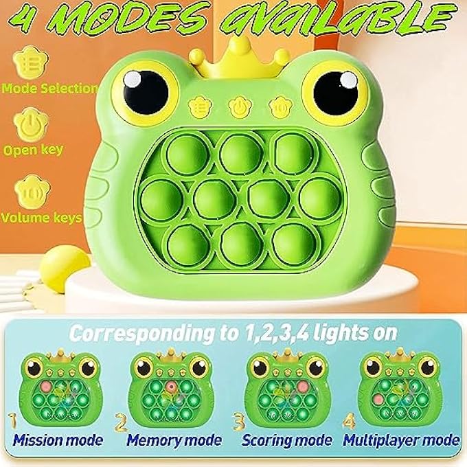 POP PRO RAPID PUSH PUZZLE GAME MACHINE POP FIDGET MIND CHELLENGE BREAK THROUGH TOYS (GREEN) - Image 2