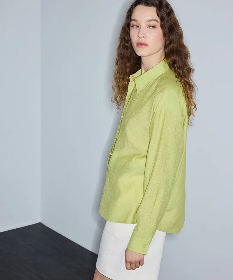 Ipekyol  Textured Basic Shirt for Women | Best Price UAE