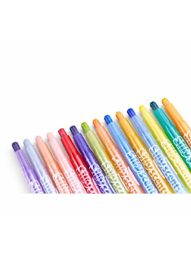 كرايولا مجموعة أقلام تلوين ملتوية برائحة مرحة  قطعة بألوان متعددة - Image 5