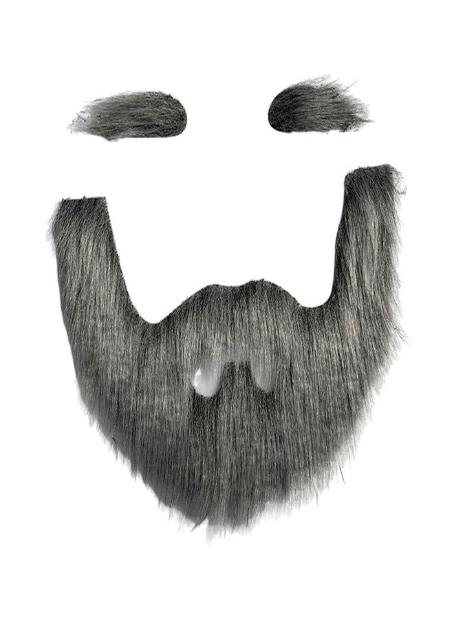 Indusoire 3 Pcs Fake Beard, Fake Beard for Acting, Duplicate Moustache and Beard Set, Fake Moustache for Role Play, Cosplay, Parties, Stage Performance - Image 4