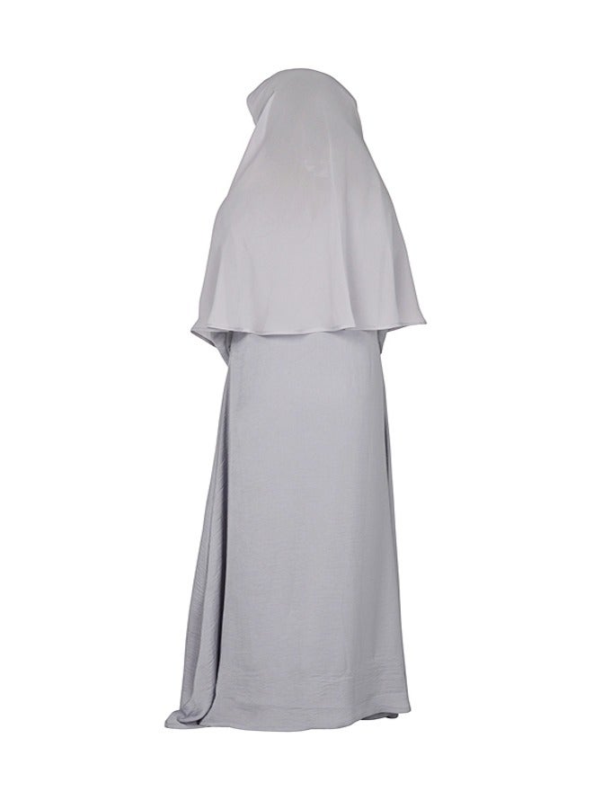 Ai'dah Abayas Casual Stylish Abaya With Sheila  - Image 3