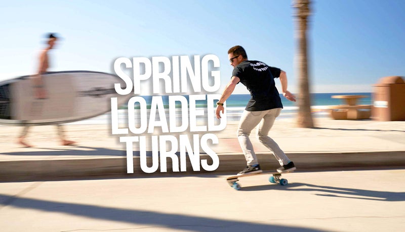 Flow Surf Skates Cruiser - 29"x10" 7-Ply North American Maple Deck, Carving Truck, Fully Assembled, Supports up to 275 lbs for Surf-Like Carving - Image 5