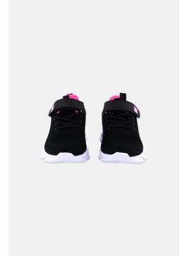 RBX Kids Girl Velcro Closure Training Shoes, Black  - Image 2