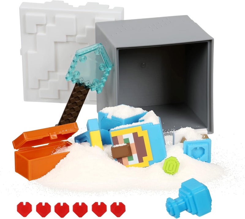 Treasure X Minecraft Caves & Cliffs - Overworld Characters. Mine, Discover & Craft with 10 Levels of Adventure & 12 Mine & Craft Characters to Collect - Image 3