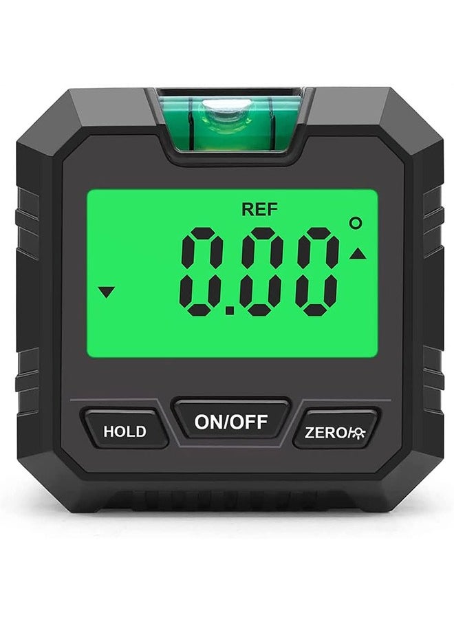 LENND - Digital Electronic Level and Angle Gauge, Angle Finder with Bubble Level and Base, Digital Inclinometer Angle Measuring Tool for Woodworking, Construction and Machinery - Image 1