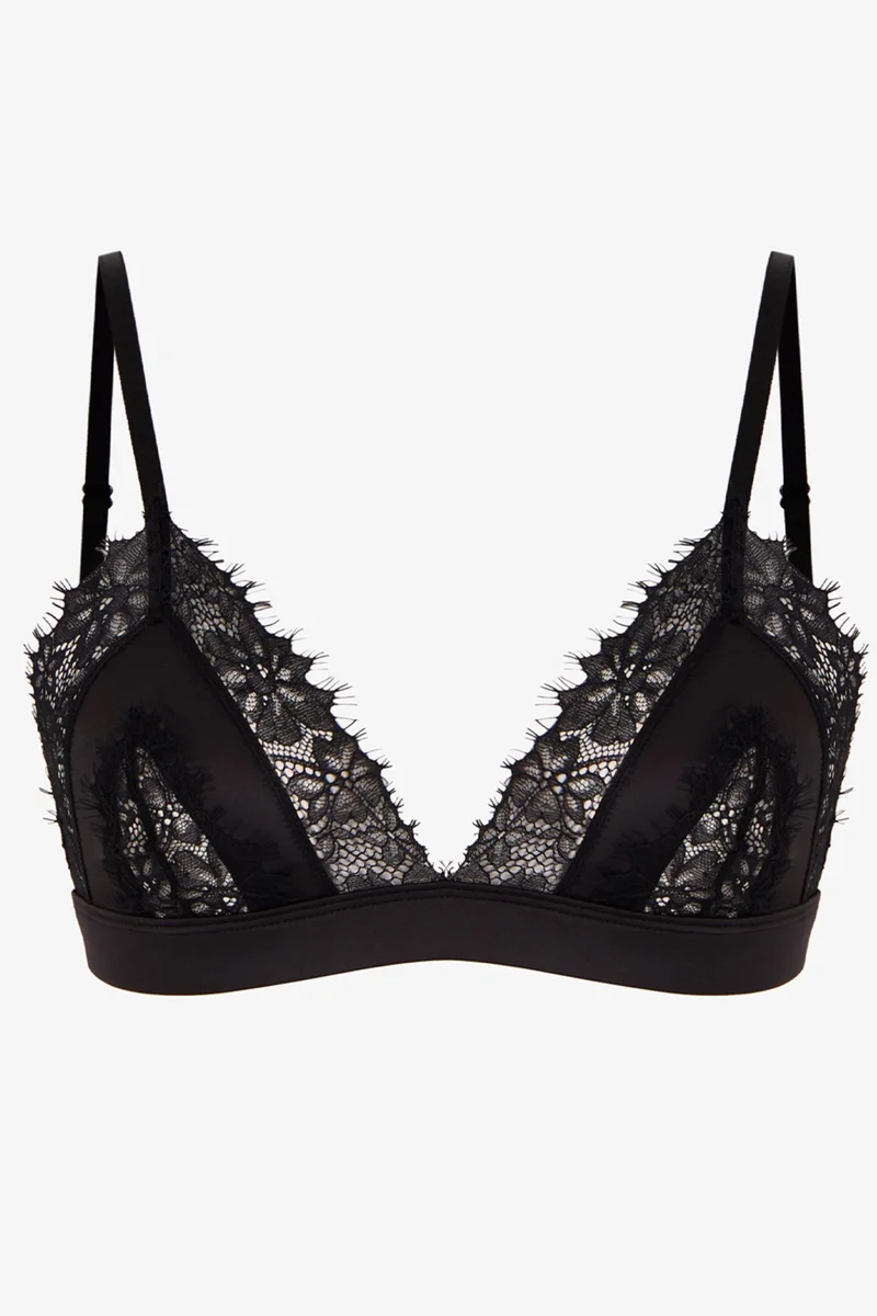 بنتي PENTI Satin Mini Triangle Bra