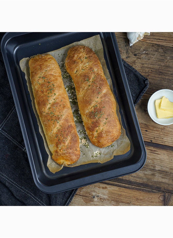 Betty Crocker - Betty Crocker Non-Stick Rectangular Roasting Pan 42.5Cm Grey - Image 1