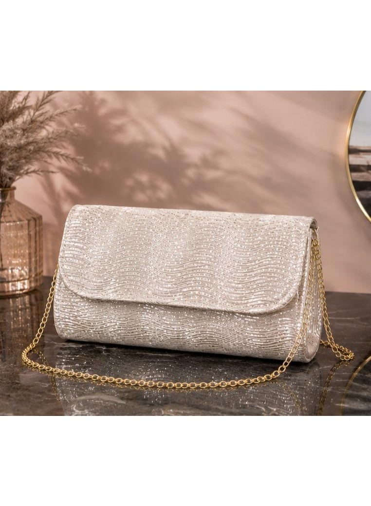 Elegant Women’s Evening Clutch Bag – Stylish Luxury Party Handbag for Weddings & Special Occasions - Image 1