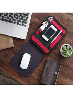 Grid-IT Mouse Pad Organizer مساحة تخزين مرنة لكابلات الهاتف المحمول وحامل بطاقات الشاحن باللون الأحمر - pzsku/ZFEF77896971C7904AE88Z/45/_/1687533124/74269dfe-abeb-4ebe-8783-922788e8ebd0