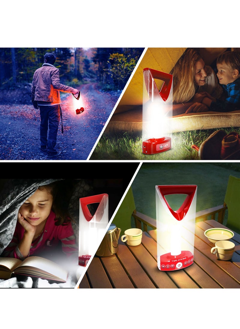 Mr. Light - Powerful LED Flashlight Lantern Torch 200 Hours Working Time Dual Brightness Modes Type-C Charging 360 Angle Coverage - Image 1