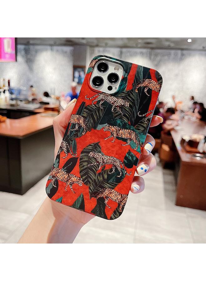 اس-توب جراب لهاتف iPhone 12 / 12 Pro بنمط مناظر طبيعية، جراب واقٍ من مادة TPU - Image 1