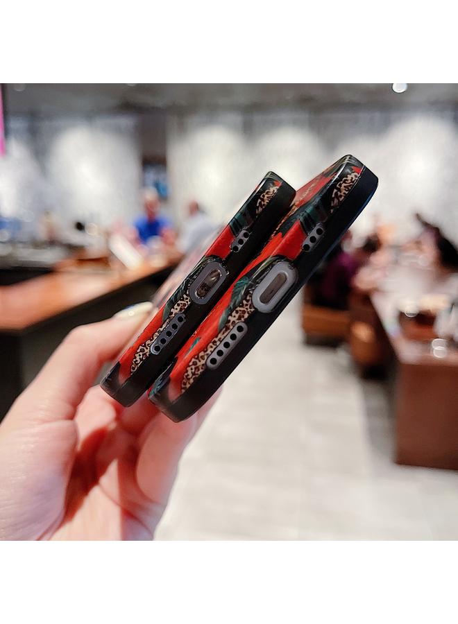 اس-توب جراب لهاتف iPhone 12 / 12 Pro بنمط مناظر طبيعية، جراب واقٍ من مادة TPU - Image 5