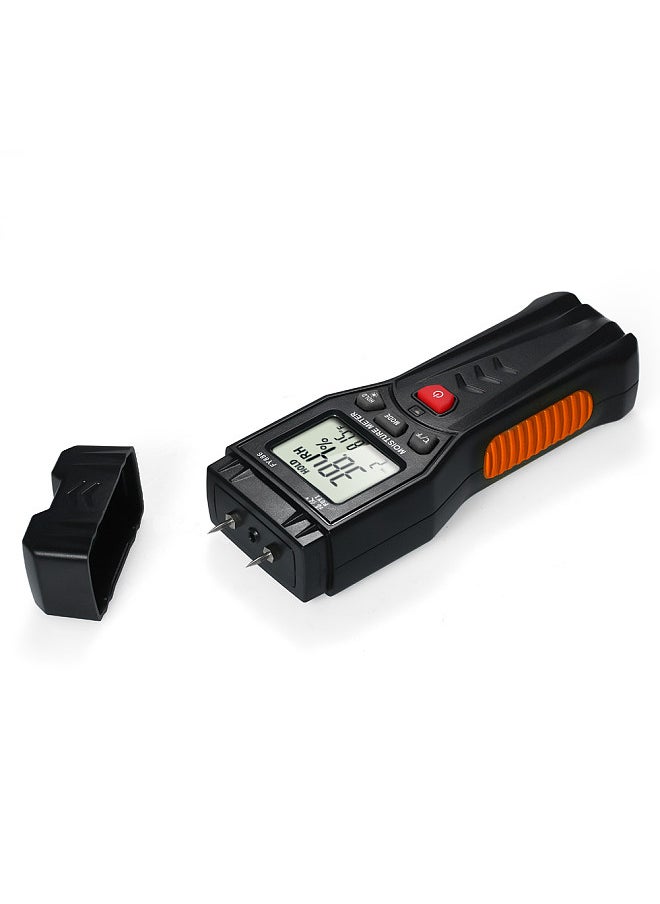 FUYI FUYI Digital Damp Meter Detector Wood Moisture Meter Wood Moisture Tester with 7 Modes LCD Backlight Data Hold Function  - Image 4