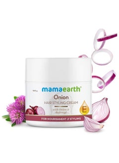 Mamaearth Mamaearth Onion Hair Styling Cream for Men with Onion & Redensyl for Nourishment & Styling- 100 g  - Image 2
