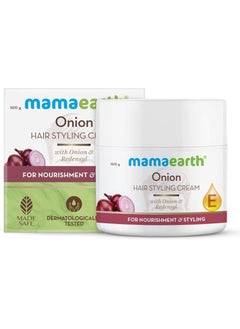 Mamaearth Mamaearth Onion Hair Styling Cream for Men with Onion & Redensyl for Nourishment & Styling- 100 g  - Image 3
