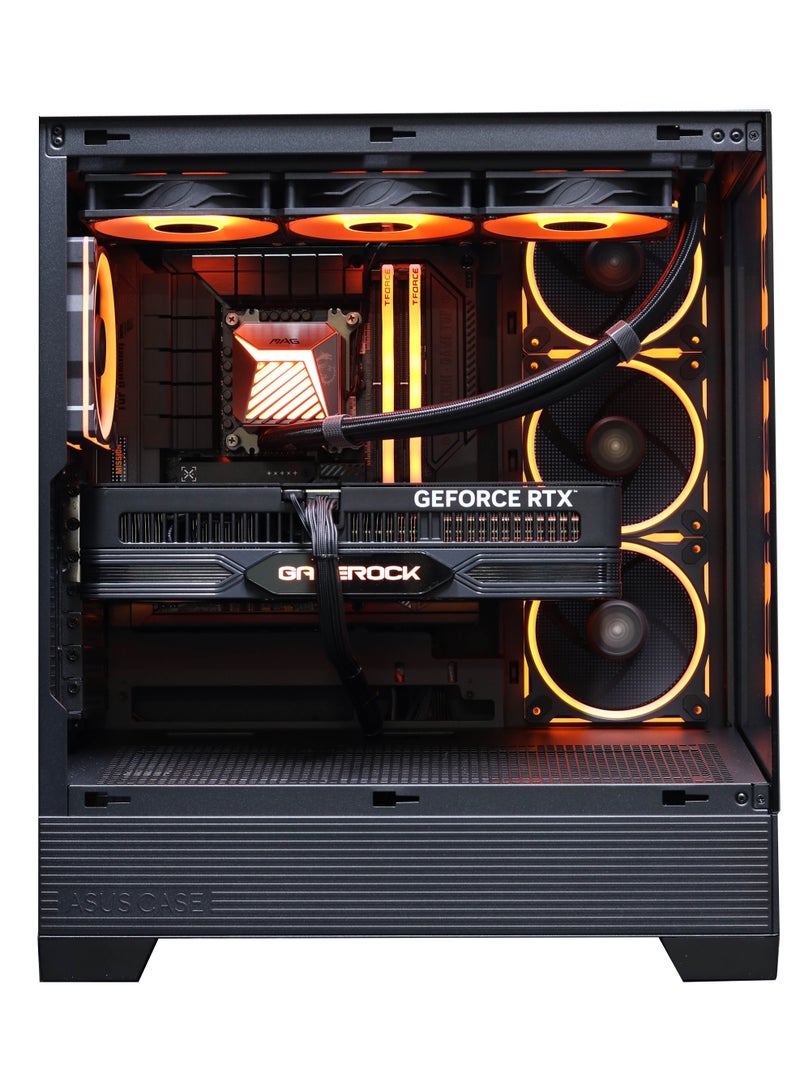 NANOTECH Dragonite Gaming PC - Intel Core i5-12400F Processor, DDR4 32GB (2*16) Ram, Nvidia GeForce RTX 4060 8GB GDDR6 Graphics Card, 2TB NVMe M.2 SSD, 3 Fan AIO Liquid Cooler, 750W 80 Plus Power Supply, Windows11 Pro | Wi-Fi - Image 2