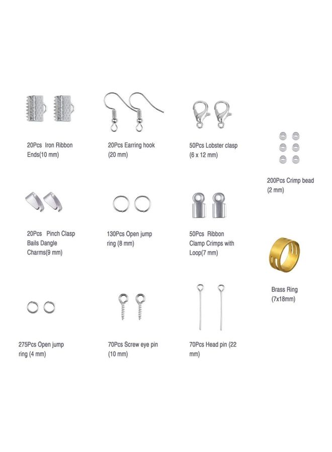 Loquat 1252-Piece Jewelry Making Kit - Image 3