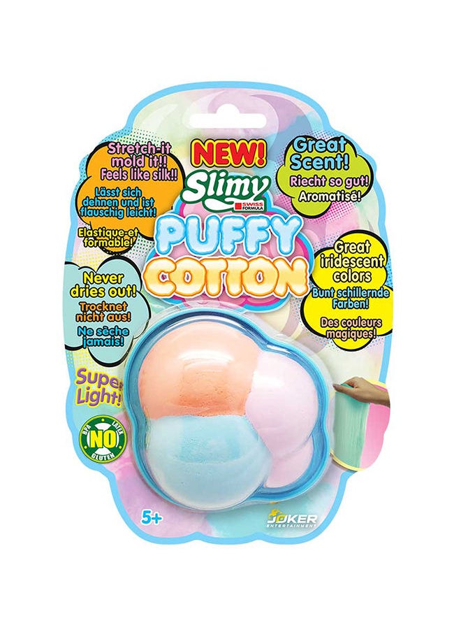 Slimy Puffy Cotton Stretch And Mold Rainbow-Like Colors In Cloud Blistercard  - Image 1