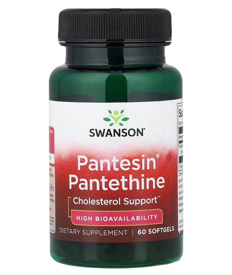 Pantesin® Pantethine 60 Softgels (300 mg Per softgel)