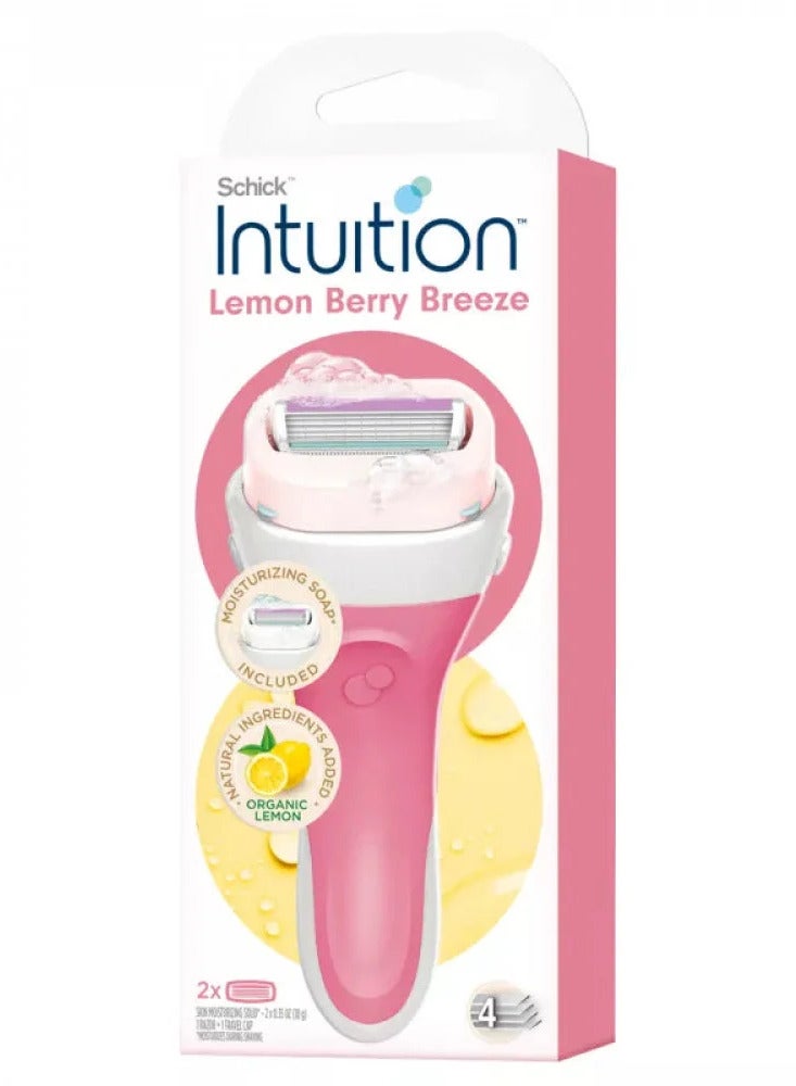 Schick Intuition Renewing Shaver with Lemon - Image 1