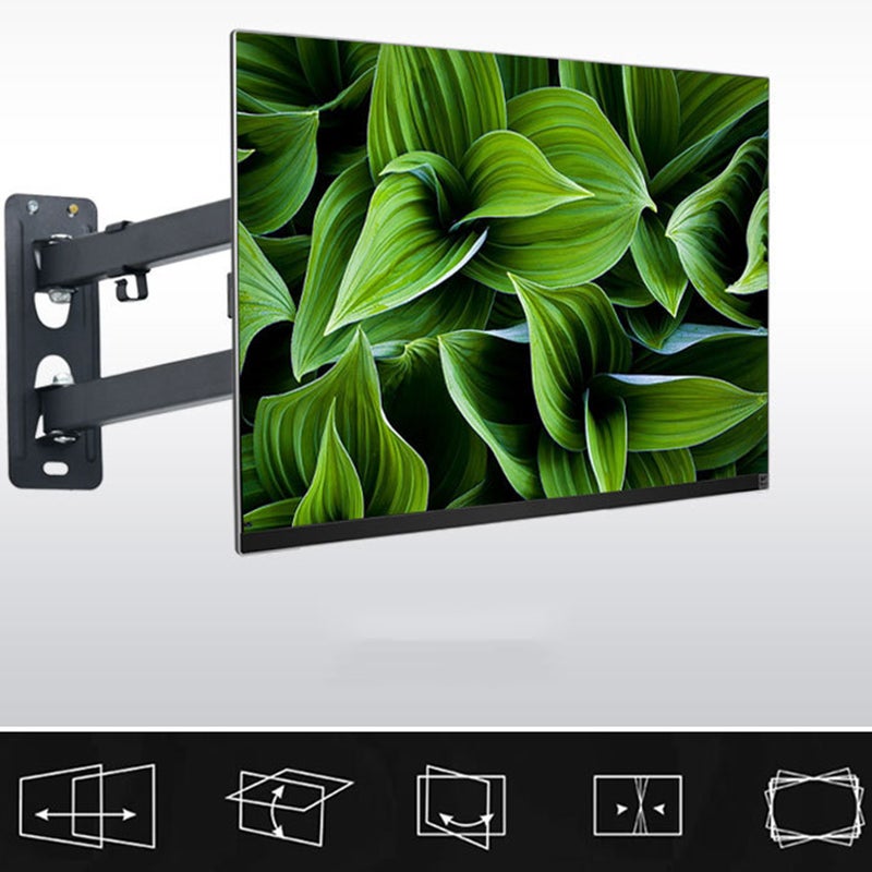 حامل تلفزيون LCD قابل للتمدد والتعليق، مقاس 23-42 بوصة، مع ميزان تسوية، مناسب للاستخدام المنزلي. - Image 4