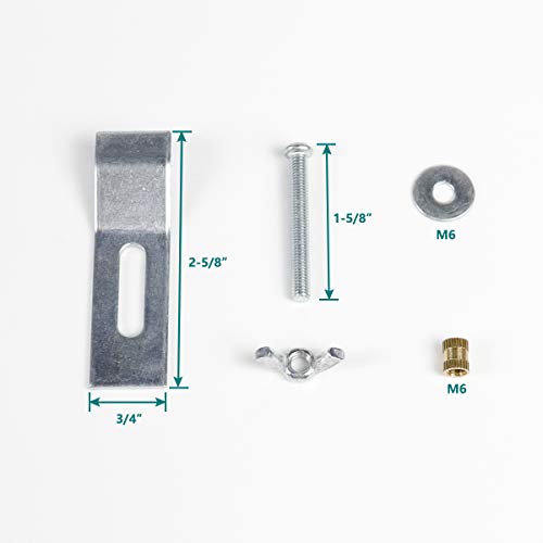 Daisypower Undermount Sink Clips,Sink Brackets,Kitchen and Bathroom Sink Supports Kits(10 Pack) - Image 2