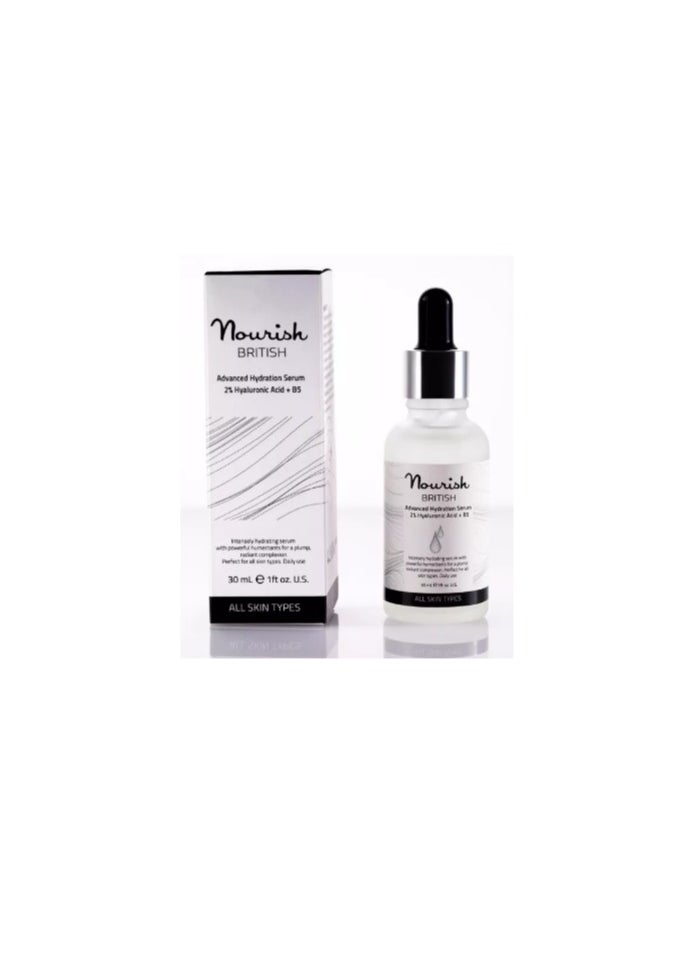 Nourish - Advanced Hydration Serum - 2% Hyaluronic Acid + B5 - 30ml - Image 1