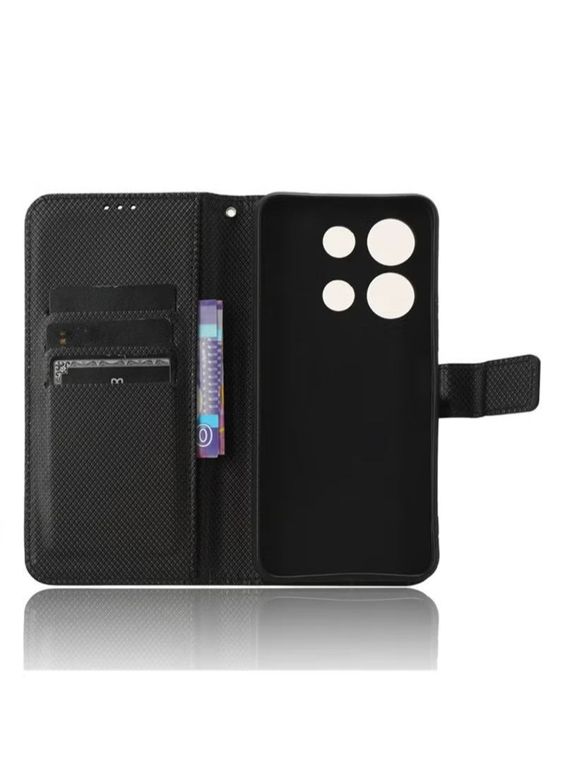 X-level Infinix Note 30i 4G/X6716 Phone Case Cover with Full Body Camera Len Protector PU Leather Wallet Card Holder Shockproof Protective Back Cover with Release Hand Phone Holder Daily Video Kickstand  - Image 5