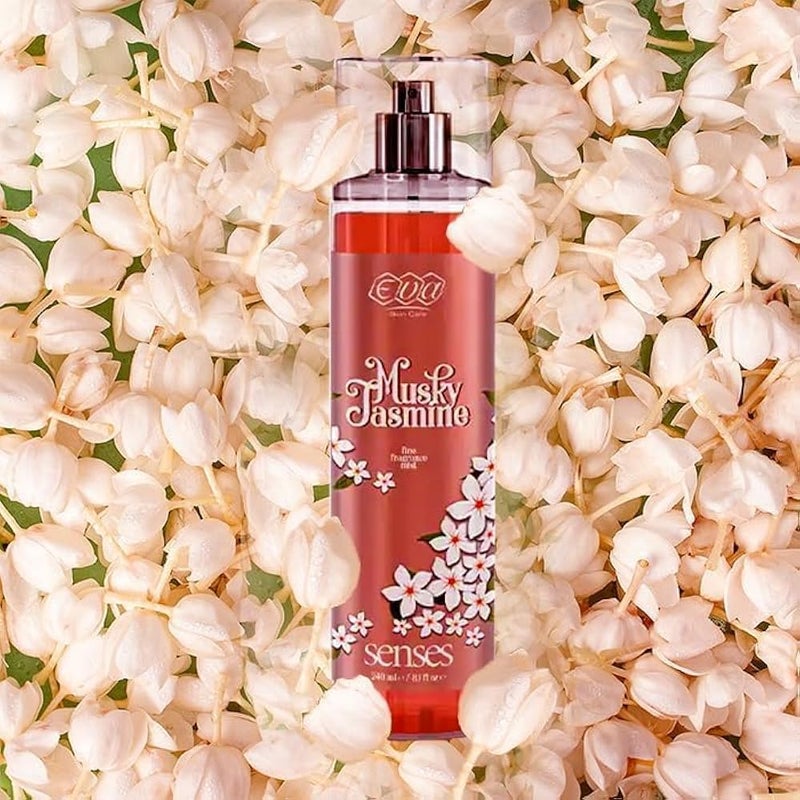 Eva Musky Jasmine Body Mist Senses 240Ml - Image 3