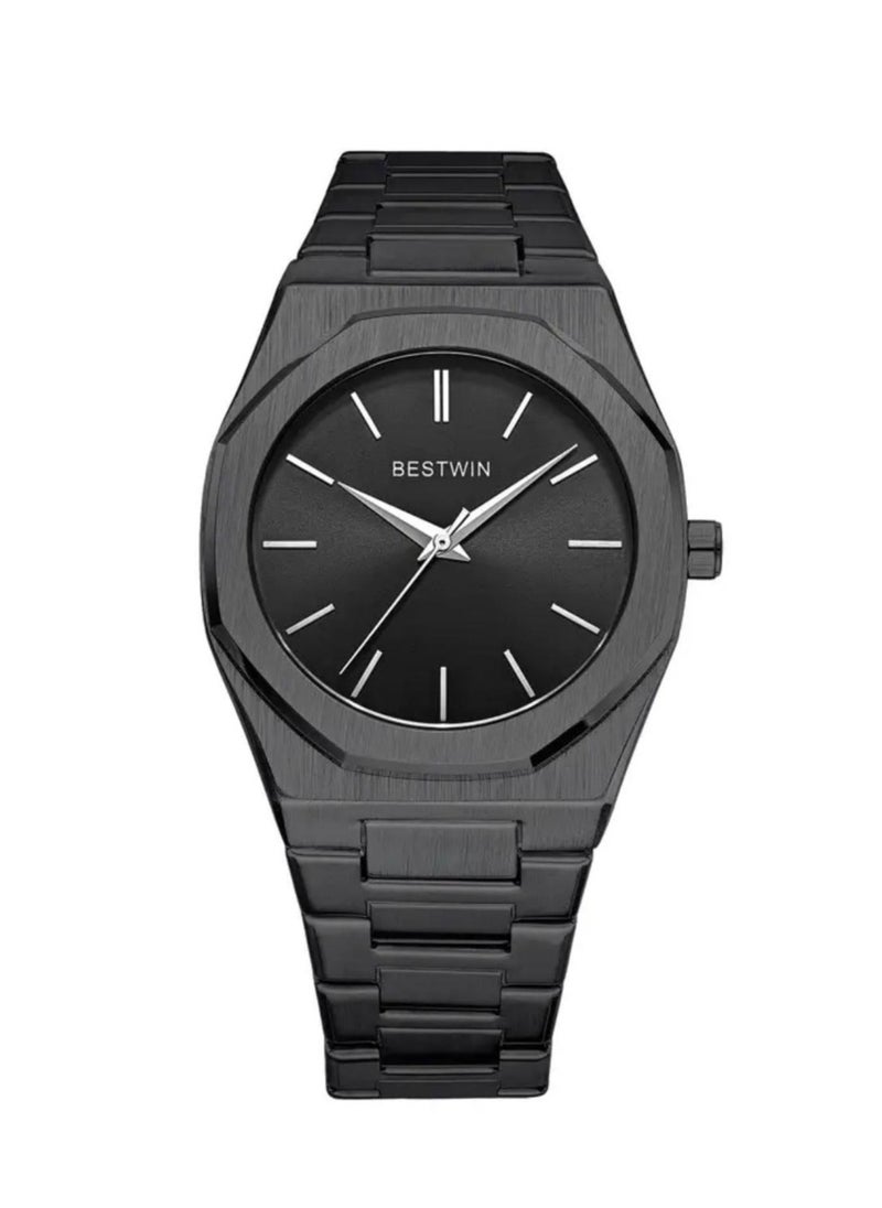 Bestwin A luxurious gift set consisting of a men's slim watch inspired by the famous D1 Milano watches, and two unisex Vanilla and Red Tupac perfumes for unisex inspired by Mancera perfumes with high stabilit  - Image 2