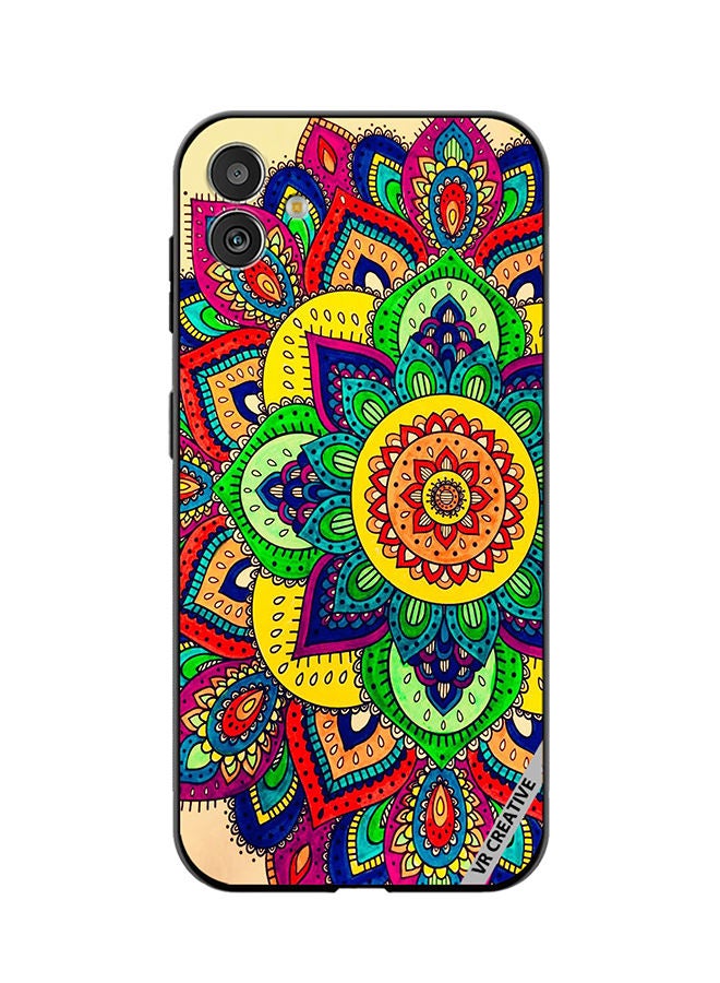 VR CREATIVE Protective Case Cover For Samsung Galaxy M13 5G Mandala Design Multicolour - Image 1