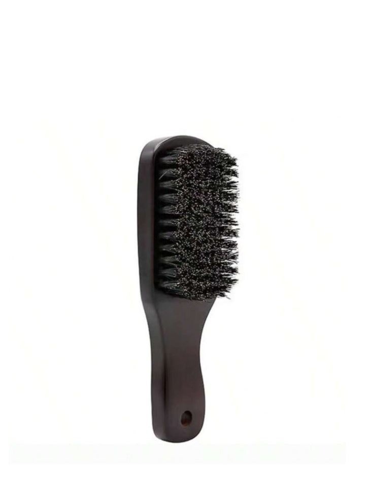 Barber's styling beard hair wooden brush