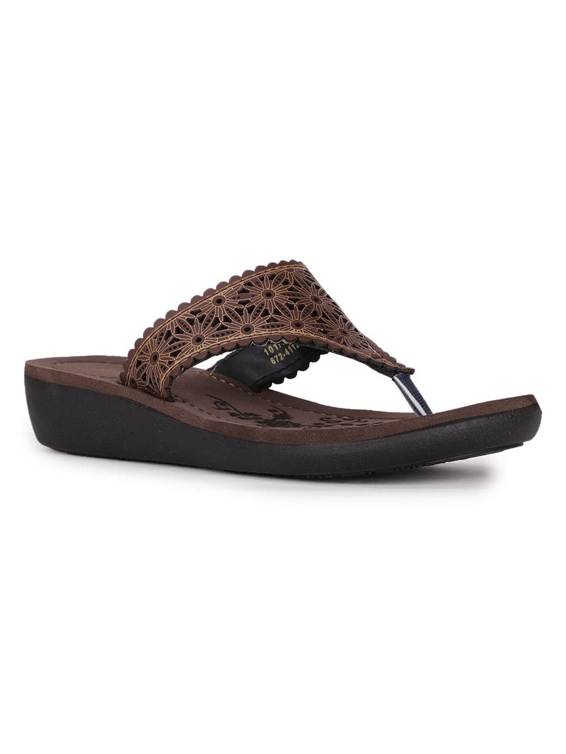 Bata Mexico Laser Women's Brown Heels - 7 UK (6624912) - Image 1