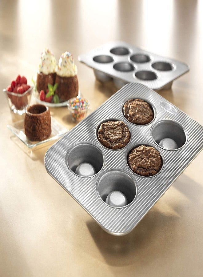 USA Pan Nonstick Brownie Bowl Pan, 6 Cup, Aluminized Steel - Image 3