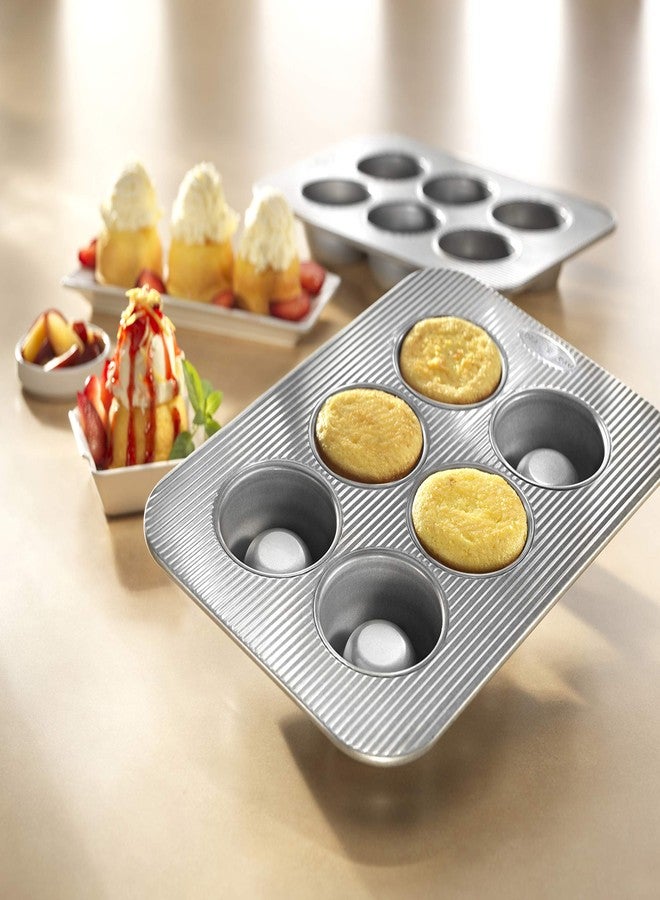 USA Pan Nonstick Brownie Bowl Pan, 6 Cup, Aluminized Steel - Image 4