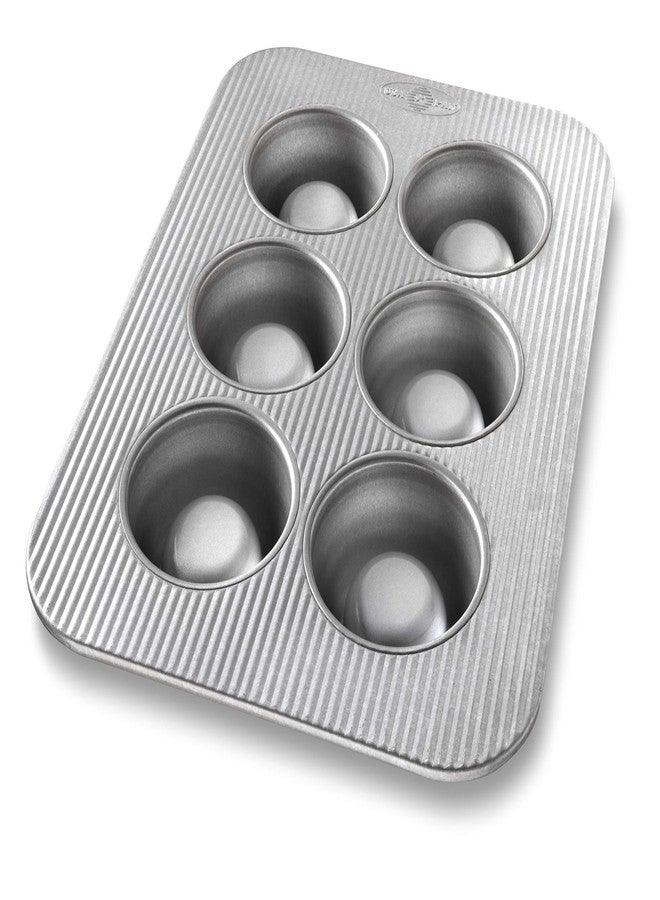 USA Pan Nonstick Brownie Bowl Pan, 6 Cup, Aluminized Steel - Image 1