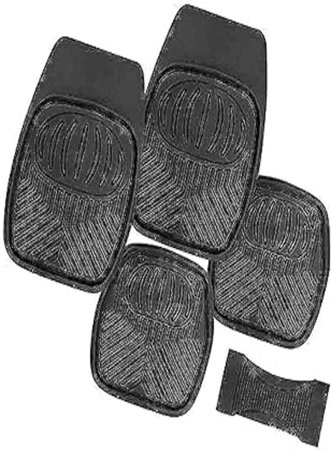 Matrix Car Floor Mats (5 Pieces, Black)