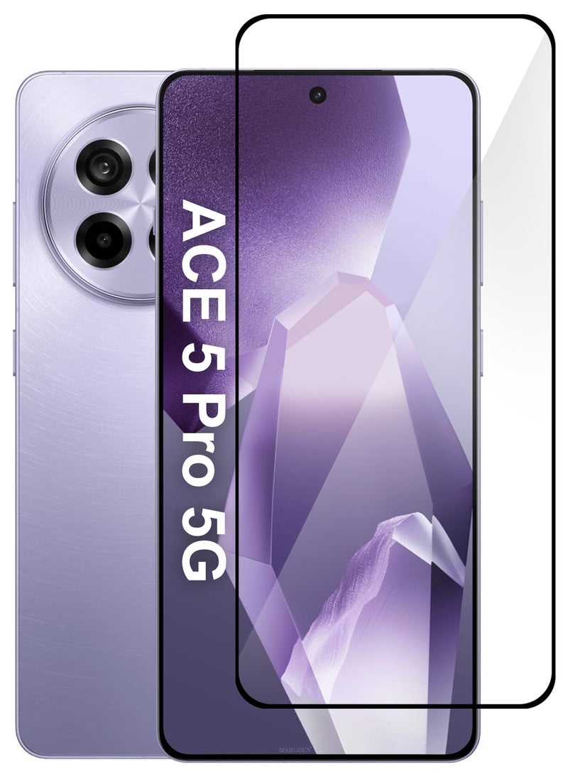 CATANES Screen Protector for Oneplus ACE 5 Pro 5G, Tempered Glass , Full Glue, 9H Hardness, HD Clarity, No Bubble - Image 1