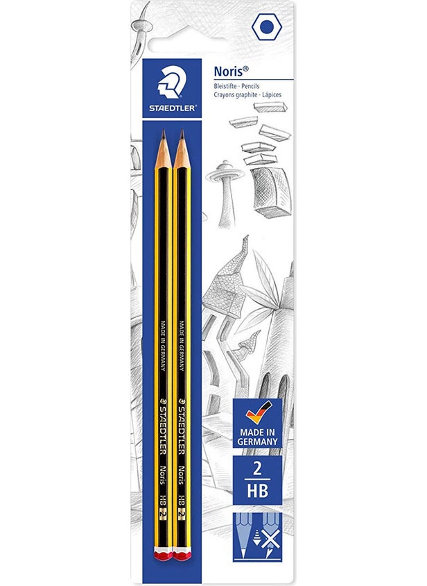 STAEDTLER Noris Hb 2-pack Blister Pencil 120-2 BK2D 