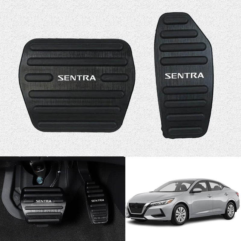 Kakash Aluminium Alloy Pedal Covers for Nissan Sentra - Image 1