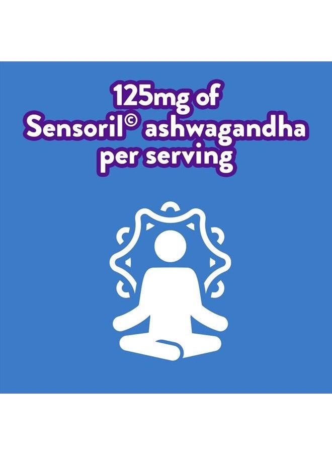 Vitafusion - Ashwagandha Gummies –Clinically Shown Adaptogen Sensoril Ashwagandha 125mg Per Serving – Help Manage Stress – Chewable Gummy Vitamins/ Alternative to Liquid Capsules Drops Powder, 60 Count - Image 1