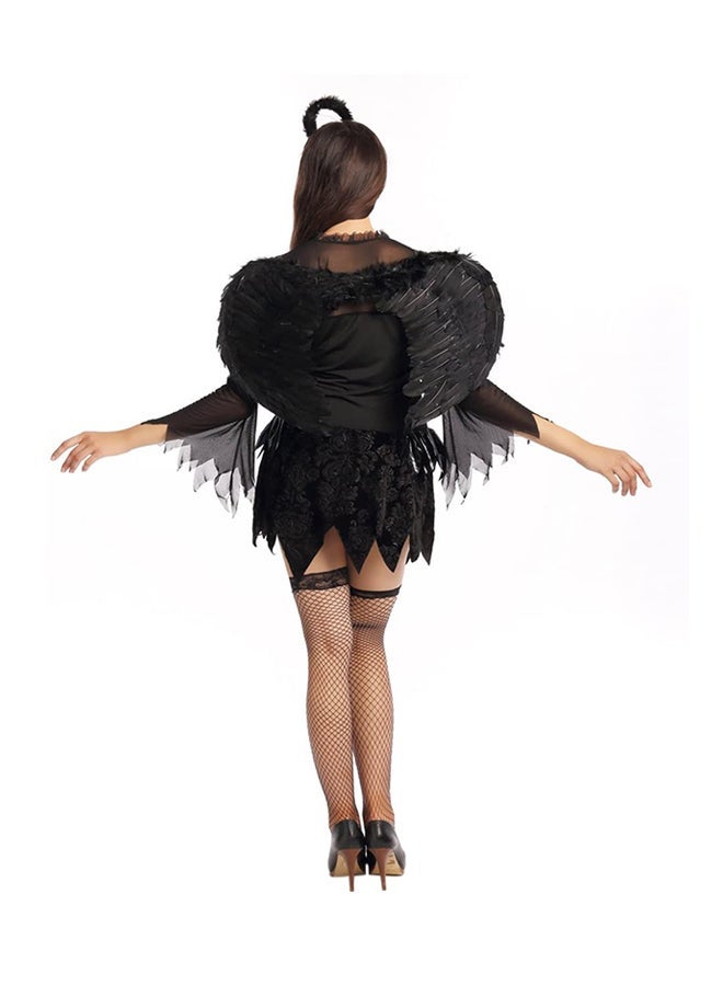 NIBEMINENT Dark Fairy Halloween Costume - Image 3