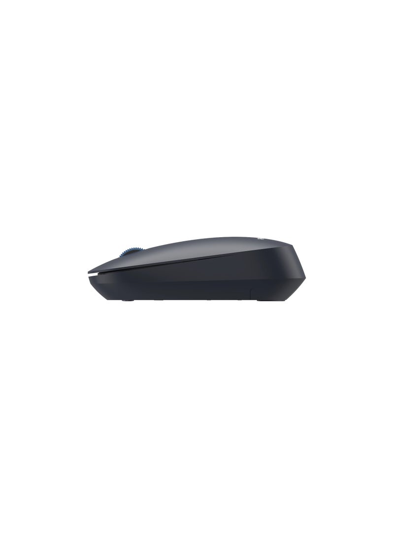 Philips SPK7438 Wireless Mouse, USB, 2.4 GHz/Bluetooth, Optical, Ambidextrous, Silent Buttons, Power Saving Mode, BLACK&BLUE Black - Image 4